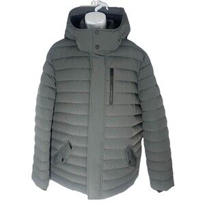Moose Knuckles Greystone Down Puffer Jacket Hood Grey Men XX-Large XXL $895